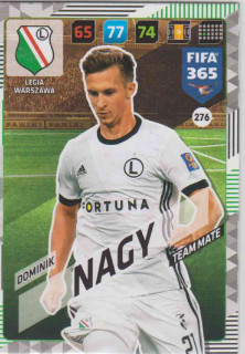 FIFA365 17-18 276 Dominik Nagy Team Mate Legia Warszawa