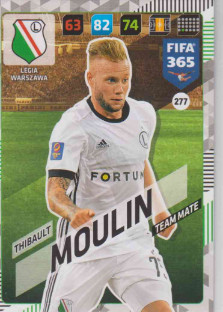 FIFA365 17-18 277 Thibault Moulin Team Mate Legia Warszawa