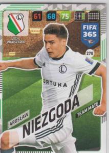 FIFA365 17-18 278 Jaros?aw Niezgoda Team Mate Legia Warszawa