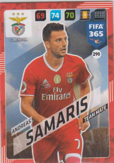 FIFA365 17-18 290 Andreas Samaris Team Mate SL Benfica