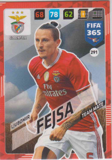 FIFA365 17-18 291 Ljubomir Fejsa Team Mate SL Benfica