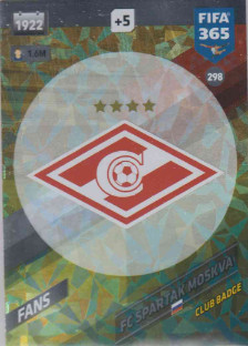 FIFA365 17-18 298 Club Badge FC Spartak Moskva Club Badge FC Spartak Moskva