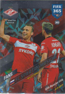 FIFA365 17-18 303 FC Spartak Moskva Milestone FC Spartak Moskva