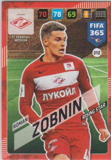 FIFA365 17-18 312 Roman Zobnin Rising Star FC Spartak Moskva