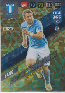FIFA365 17-18 317 Anton Tinnerholm Fans' Favourite Malmö FF