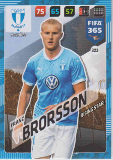 FIFA365 17-18 323 Franz Brorsson Rising Star Malmö FF