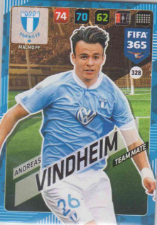 FIFA365 17-18 328 Andreas Vindheim Team Mate Malmö FF