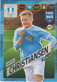 FIFA365 17-18 330 Anders Christiansen Team Mate Malmö FF