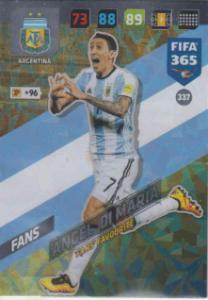 FIFA365 17-18 337 Ángel Di María Fans' Favourite Argentina