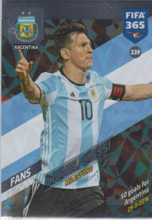 FIFA365 17-18 339 Lionel Messi Milestone Argentina