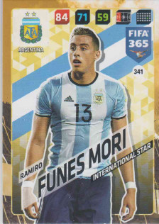 FIFA365 17-18 341 Ramiro Funes Mori International Star Argentina