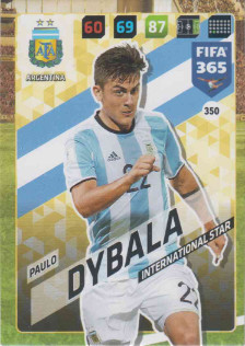 FIFA365 17-18 350 Paulo Dybala International Star Argentina