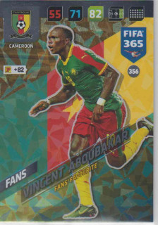 FIFA365 17-18 356 Vincent Aboubakar Fans' Favourite Cameroon
