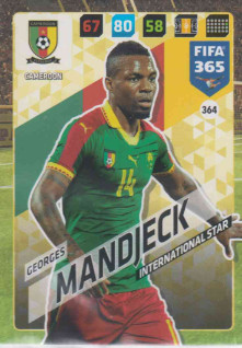 FIFA365 17-18 364 Georges Mandjeck International Star Cameroon