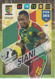 FIFA365 17-18 365 Sébastien Siani International Star Cameroon