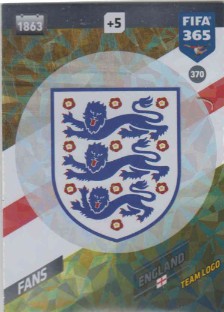 FIFA365 17-18 370 England Logo Team Logo England