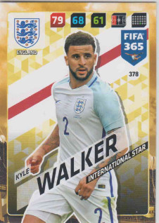 FIFA365 17-18 378 Kyle Walker International Star England