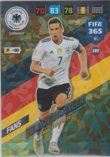 FIFA365 17-18 389 Julian Draxler Fans' Favourite Germany