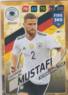 FIFA365 17-18 397 Shkodran Mustafi International Star Germany