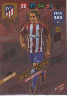 FIFA365 17-18 416 Diego Godin Defensive Rock Atlético de Madrid