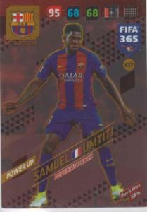 FIFA365 17-18 417 Samuel Umtiti Defensive Rock FC Barcelona