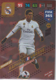 FIFA365 17-18 418 Raphael Varane Defensive Rock Real Madrid CF