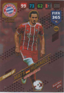 FIFA365 17-18 420 Mats Hummels Defensive Rock FC Bayern München