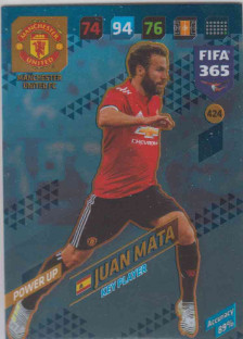 FIFA365 17-18 424 Juan Mata Key Player Manchester United FC