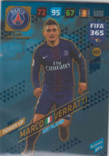 FIFA365 17-18 427 Marco Verratti Key Player Paris Saint-Germain