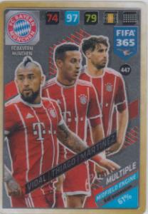 FIFA365 17-18 447 Vidal, Thiago, Martínez Midfield Engine FC Bayern München