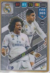 FIFA365 17-18 454 Marcelo, Casemiro Club&Country Real Madrid CF