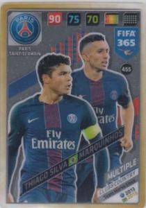 FIFA365 17-18 455 Thiago Silva, Marquinhos Club&Country Paris Saint-Germain
