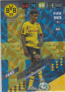 FIFA365 17-18 462 Alexander Isak Scandinavian Star Borussia Dortmund