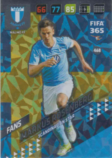 FIFA365 17-18 468 Markus Rosenberg  Scandinavian Star Malmö FF