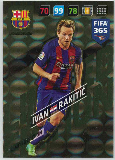 FIFA365 17-18 Ivan Rakitic, Limited Edition, FC Barcelona