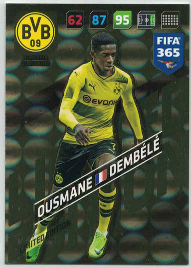 FIFA365 17-18 Ousmane Dembélé, Limited Edition, Borussia Dortmund