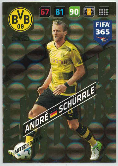 FIFA365 17-18 André Schürrle, Limited Edition, Borussia Dortmund