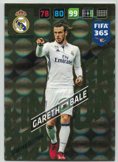 FIFA365 17-18 Gareth Bale, Limited Edition, Real Madrid CF