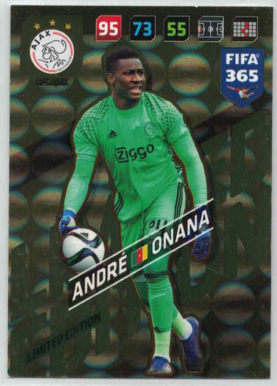 FIFA365 17-18 André Onana, Limited Edition, AFC Ajax