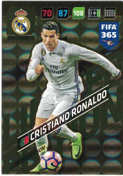FIFA365 17-18 Cristiano Ronaldo, Limited Edition, Real Madrid CF