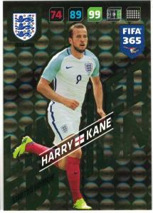 XXL FIFA365 17-18 Harry Kane, XXL Limited Edition, England (Stort kort / Large card)