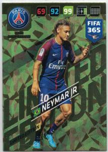 XXL FIFA365 17-18 Neymar Jr, XXL Limited Edition, Paris Saint-Germain (Stort kort / Large card)