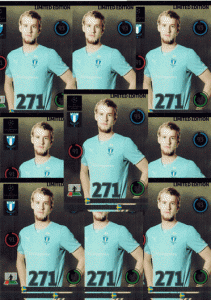 Limited Edition, 2014-15 Adrenalyn Champions League, Filip Helander (10st) 