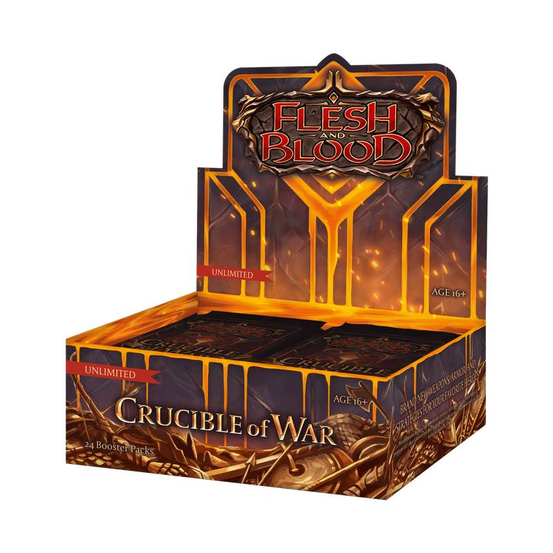 Flesh & Blood TCG - Crucible of War Unlimited Booster Display