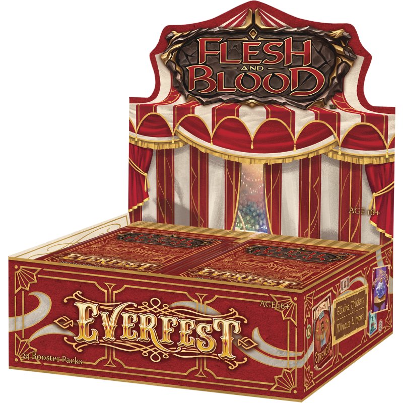 Flesh & Blood TCG - Everfest First Edition Booster Display