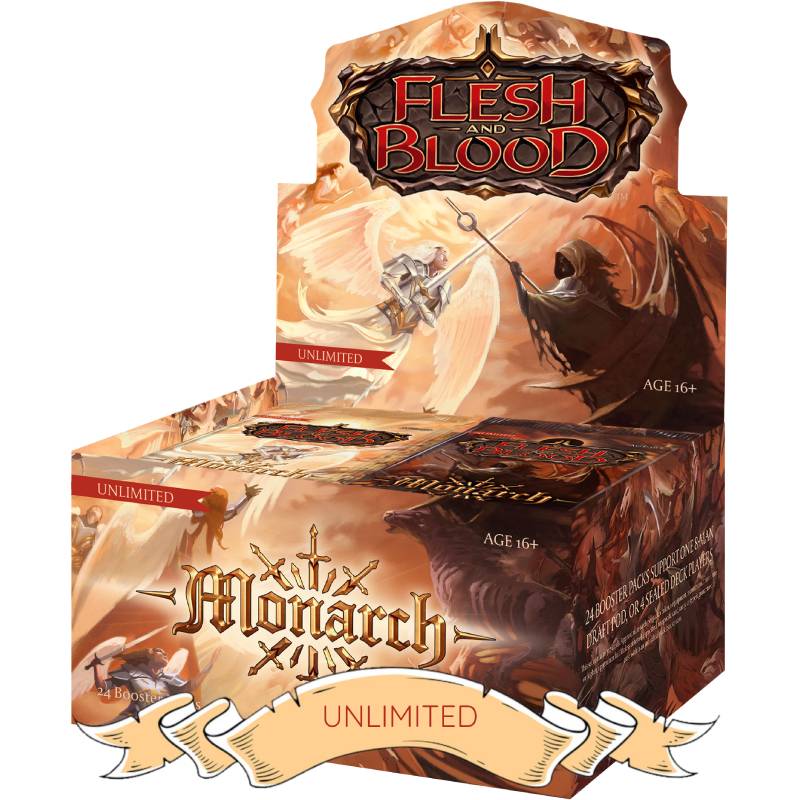 Flesh and Blood TCG - Monarch Unlimited Booster Display
