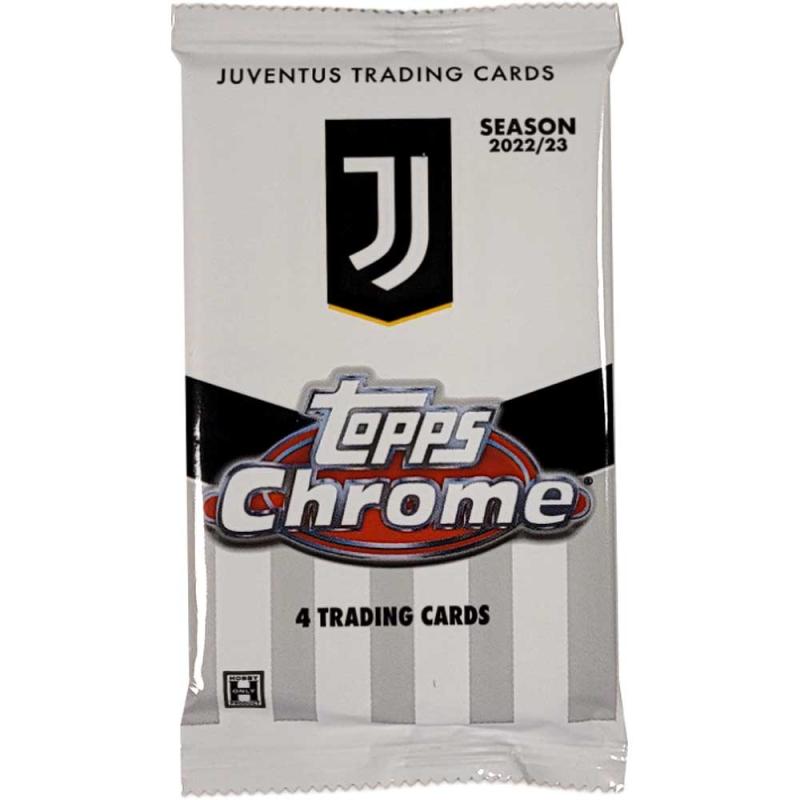 1st Paket 2022-23 Topps Chrome Juventus