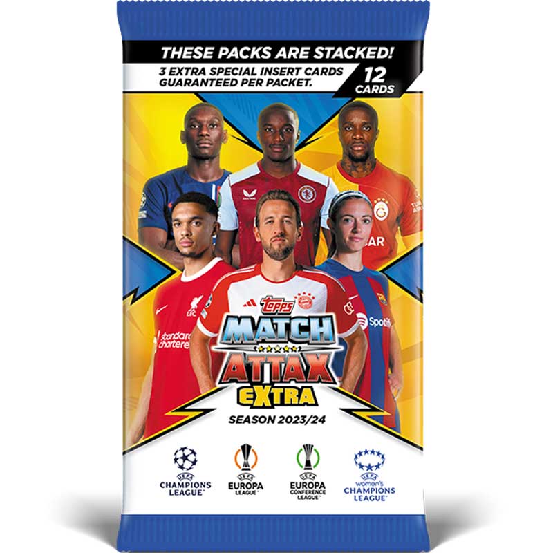 1 Pack - 2024 Topps Match Attax EXTRA (Champions League & more)