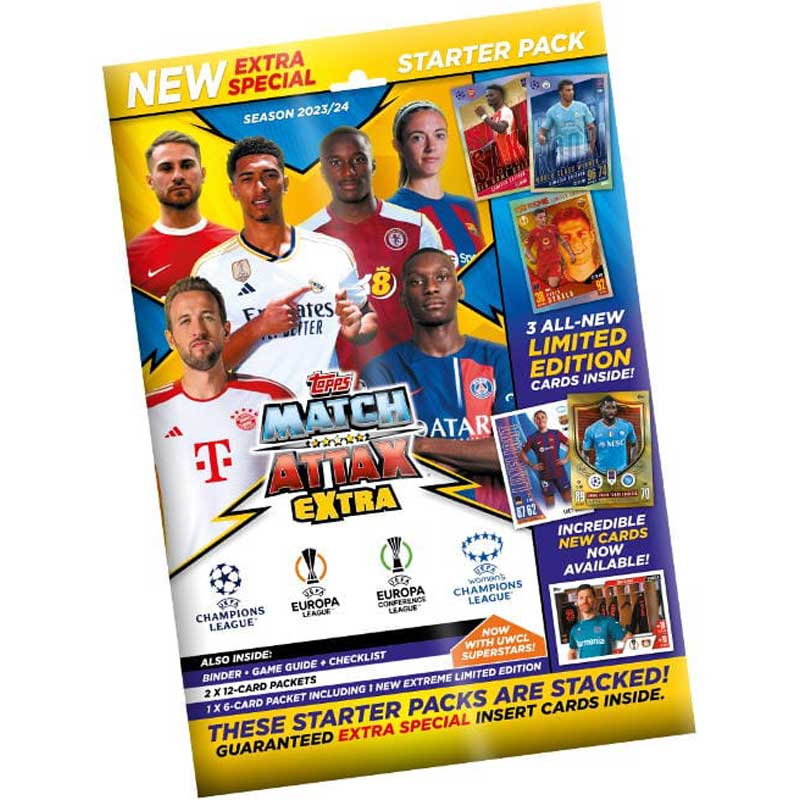 Starter Pack - 2024 Topps Match Attax EXTRA (Champions League and more)
