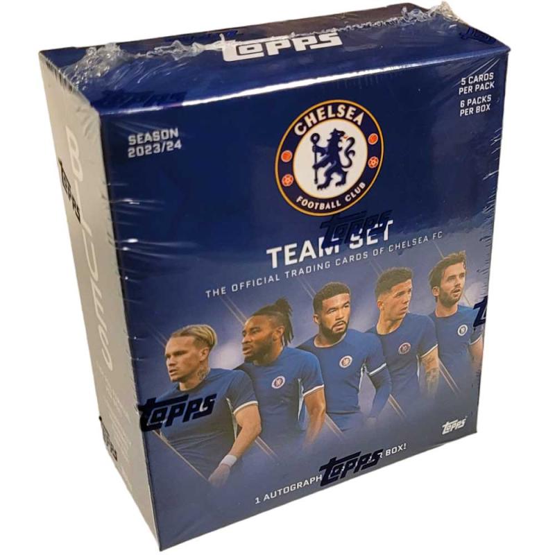 Sealed Box 2023-24 Topps Chelsea FC Team (Without hanger)